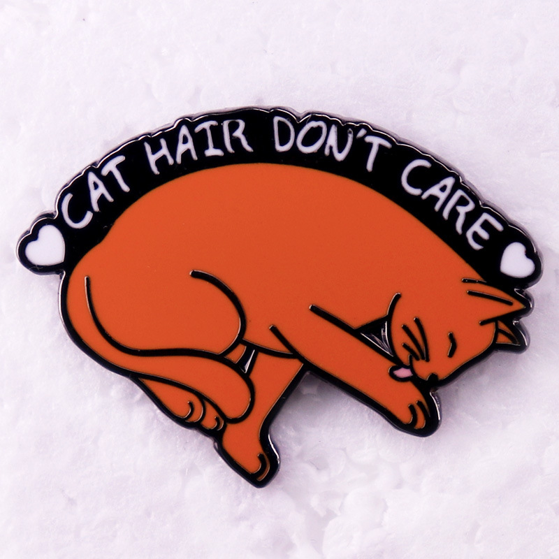 C4856 Cat Hair Don’t Care Badg - đánh giá và giá Hair Care Zinc