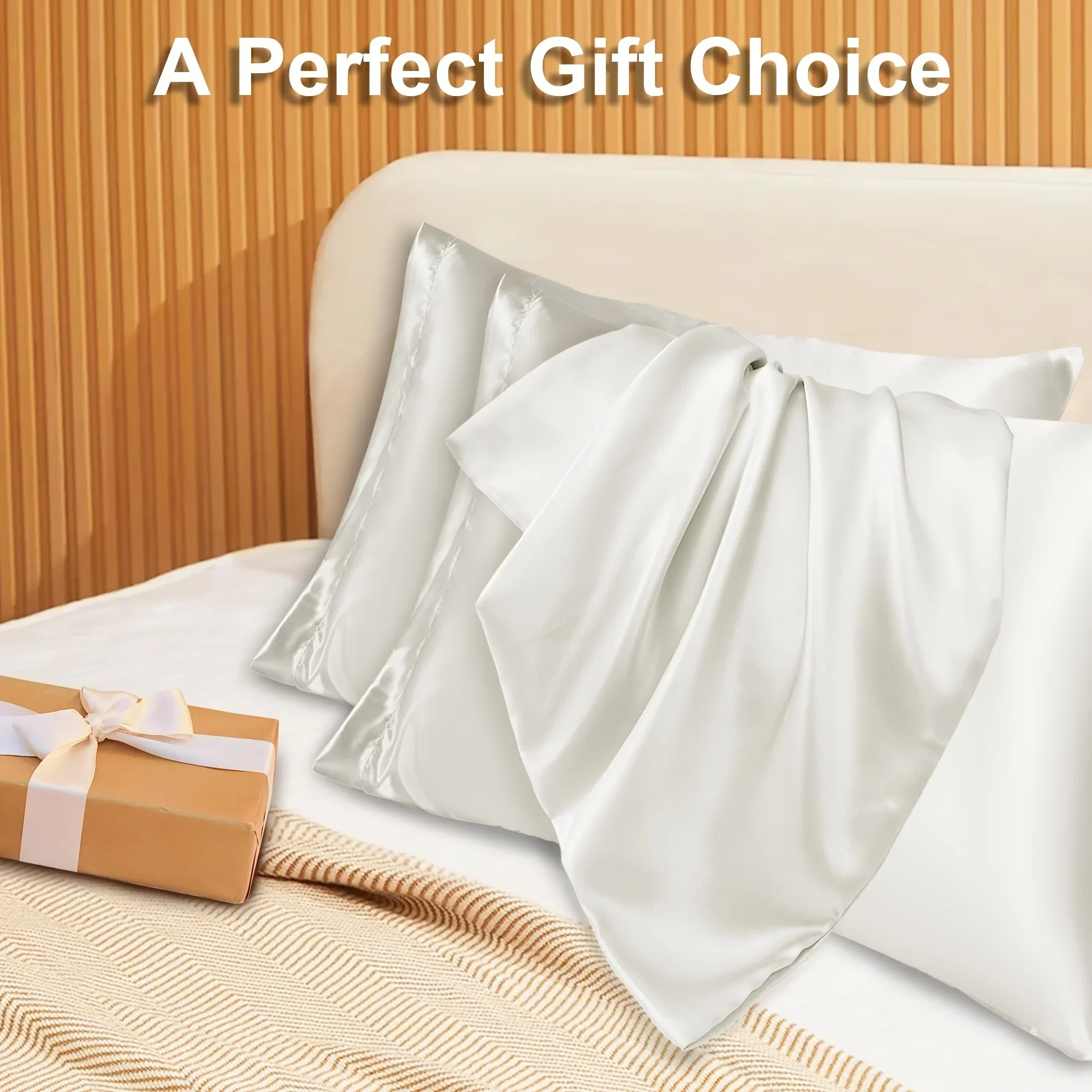 2pcs Luxury Satin Envelope Pil - đánh giá và giá Satin Pillowcase Silk