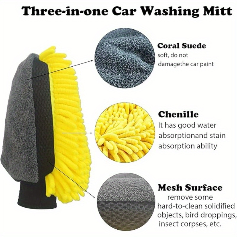 Car Care Double Sided Gloves W - đánh giá và giá Hair Care Long Hair