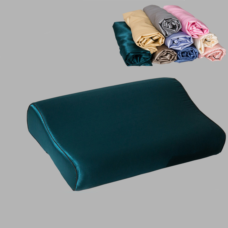 Imitation Silk Satin Latex Pil - đánh giá và giá Satin Pillowcase Silk