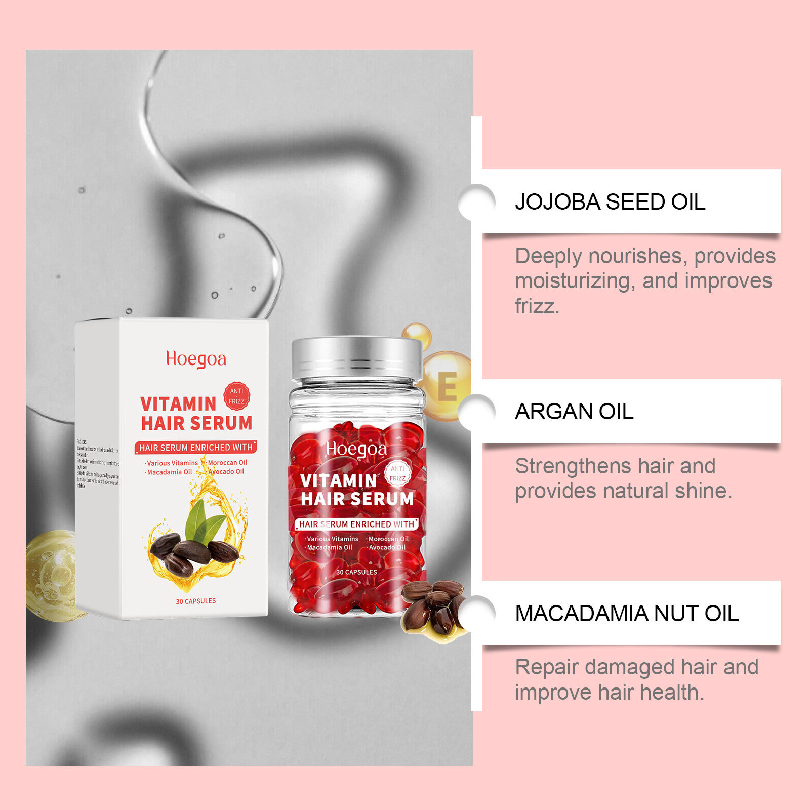 Vitamin Hair Care Serum Capsul - đánh giá và giá Hair Care Long Hair