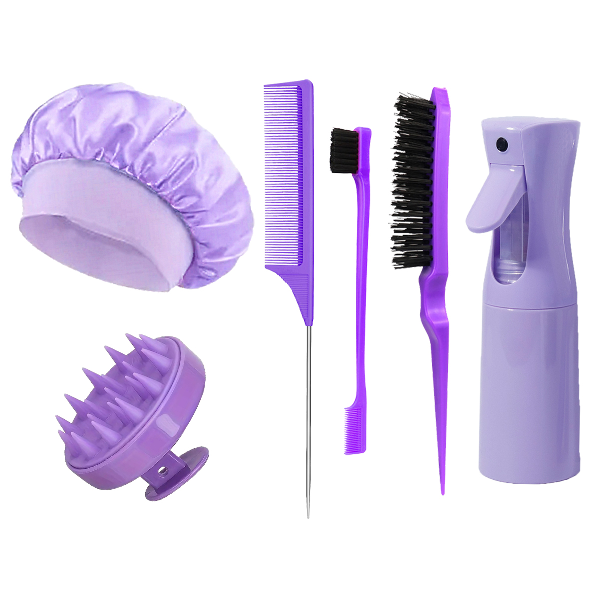 6pcs hair styling set, spray b - đánh giá và giá Hair Care Spray