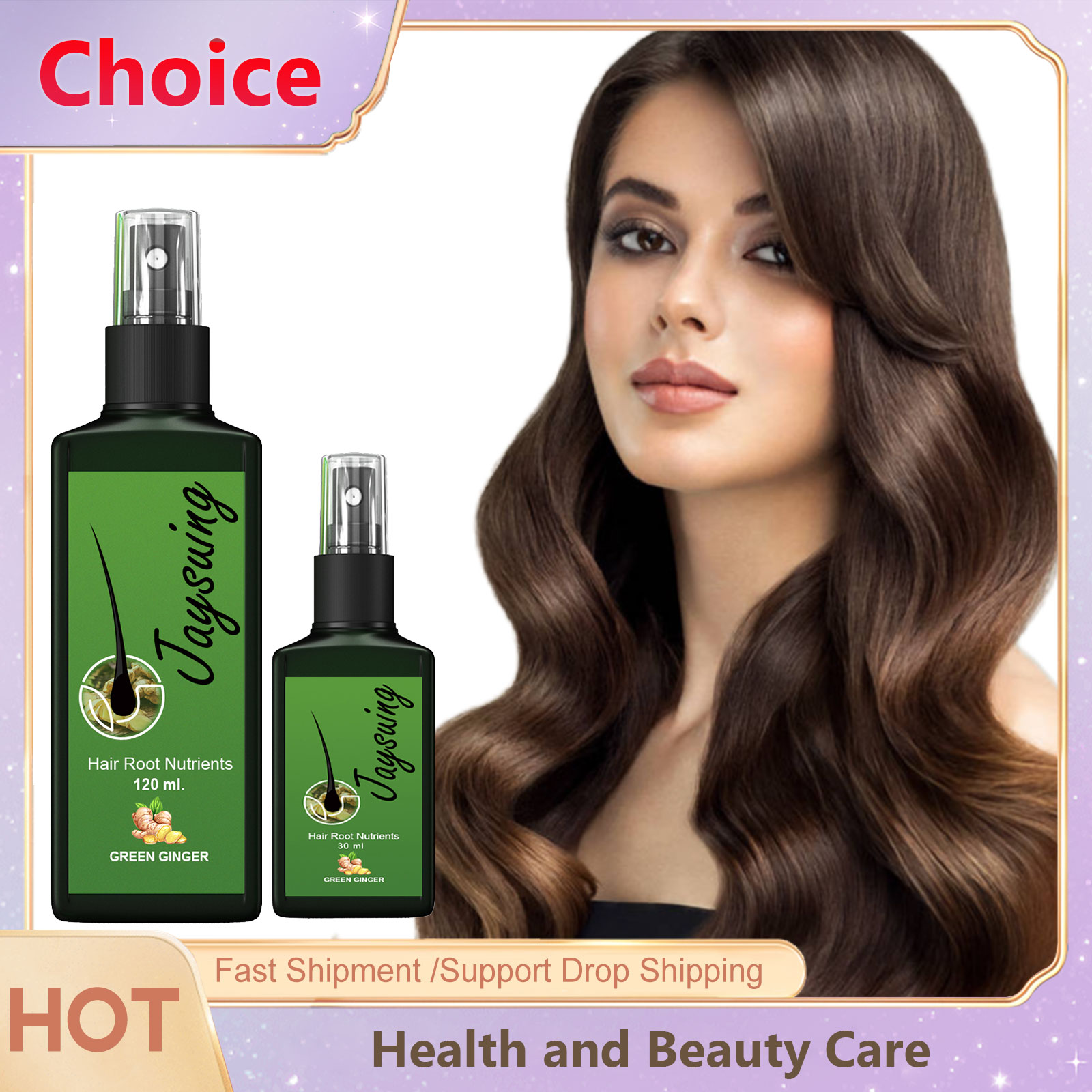 Hair Growth Oil Spray Nourishi - đánh giá và giá Hair Care Serum