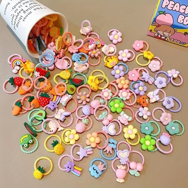 30Pcs Soft Elastic Hair Ties E - đánh giá và giá Hair Care Daily